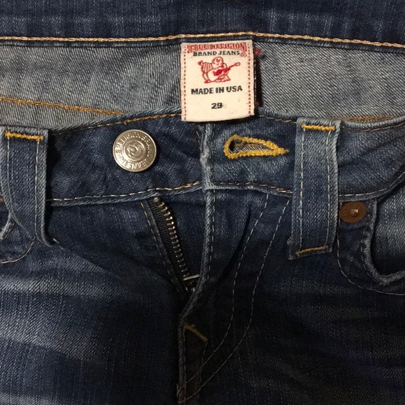 TRUE RELIGION Premium Denim Slim Fit LIZZY Style Size 29 Women's Jeans EUC - Picture 7 of 8